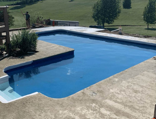 L-Shaped Swimming Pools Manufacturer in Chennai